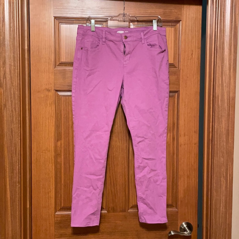 Old Navy Rockstar pink jeans